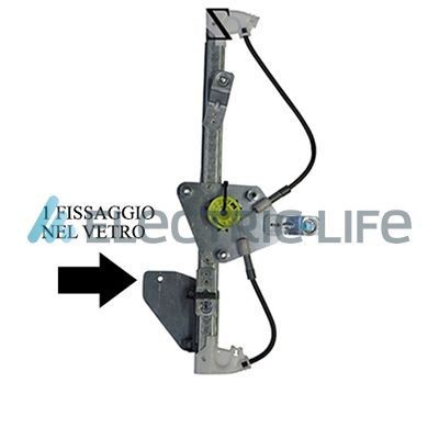 ELECTRIC LIFE Стъклоподемник артикулен номер: ZR RN905 R евтино