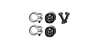 VEGAZ Exhaust mounting kit Article number: VA-211 cheaply