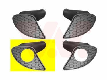 VAN WEZEL Bumper grill Article number: 0148594 cheaply