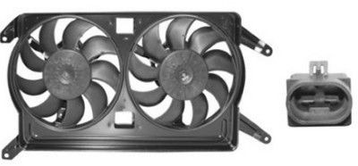 VAN WEZEL Fan, A / C condenser Article number: 0156752 cheaply