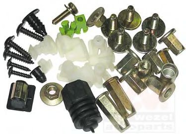 VAN WEZEL Mounting Kit, mud guard Article number: 0156796 cheaply