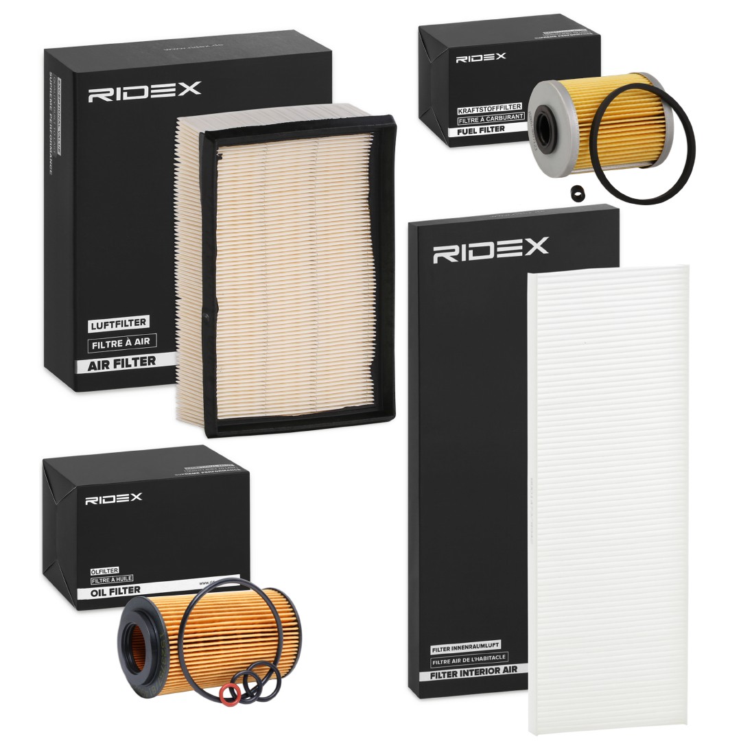 RIDEX Filter kit Article number: 4055F0111 cheaply