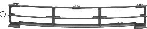 VAN WEZEL Bumper grill Article number: 0217590 cheaply