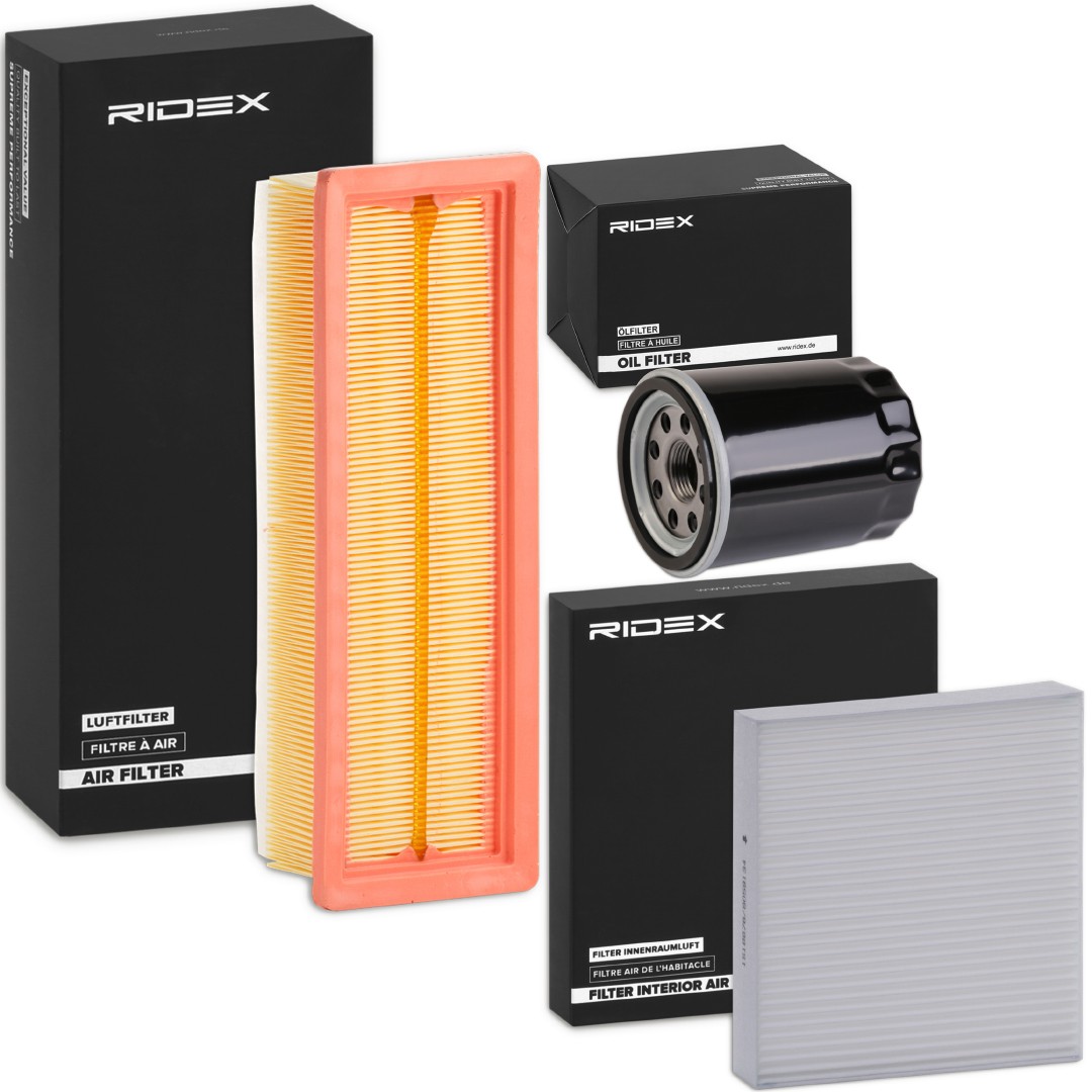 RIDEX Filter-komplekt Artikli number: 4055F0118 soodsalt