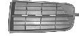 VAN WEZEL Bumper grill Article number: 0217592 cheaply