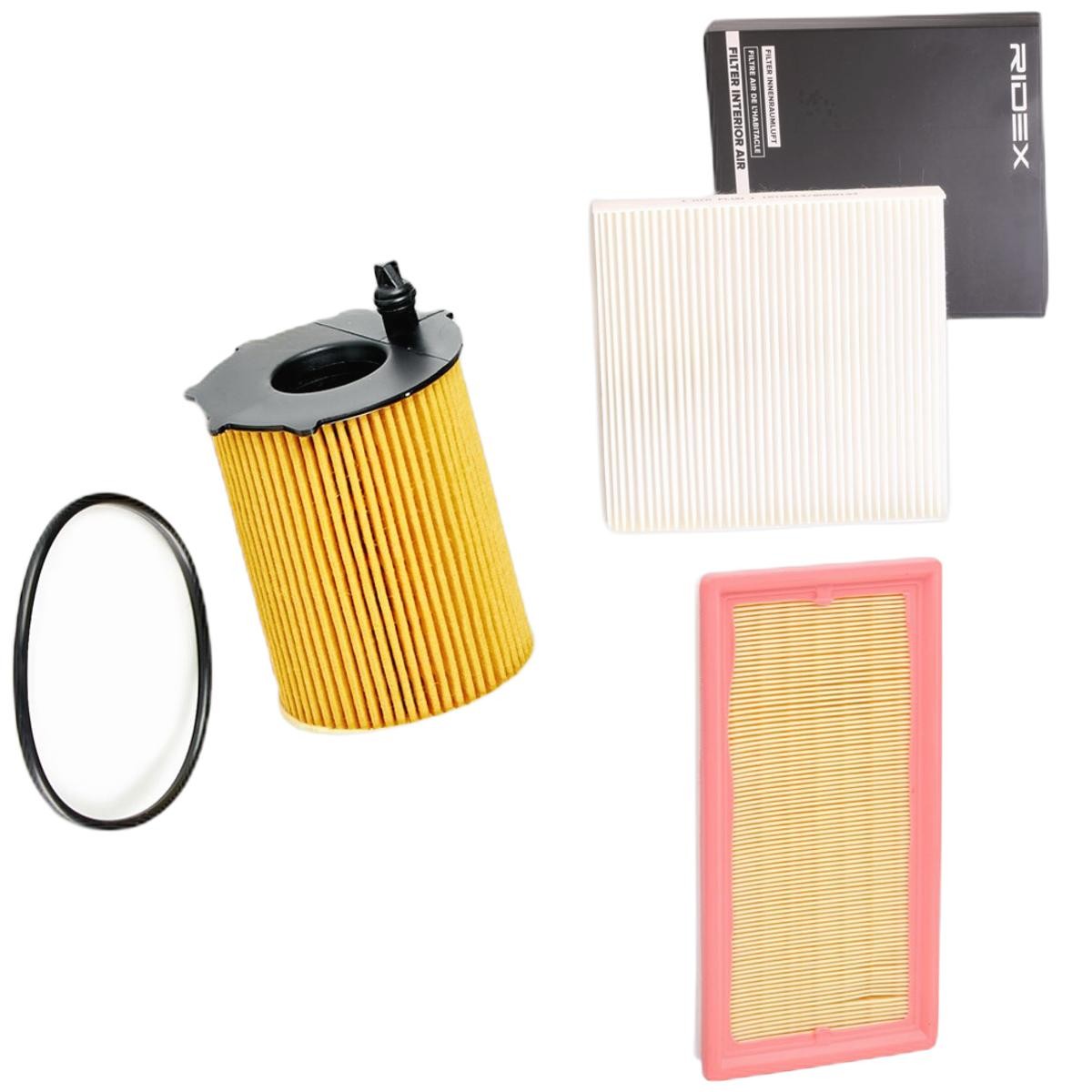 RIDEX Filter kit Article number: 4055F0120 cheaply