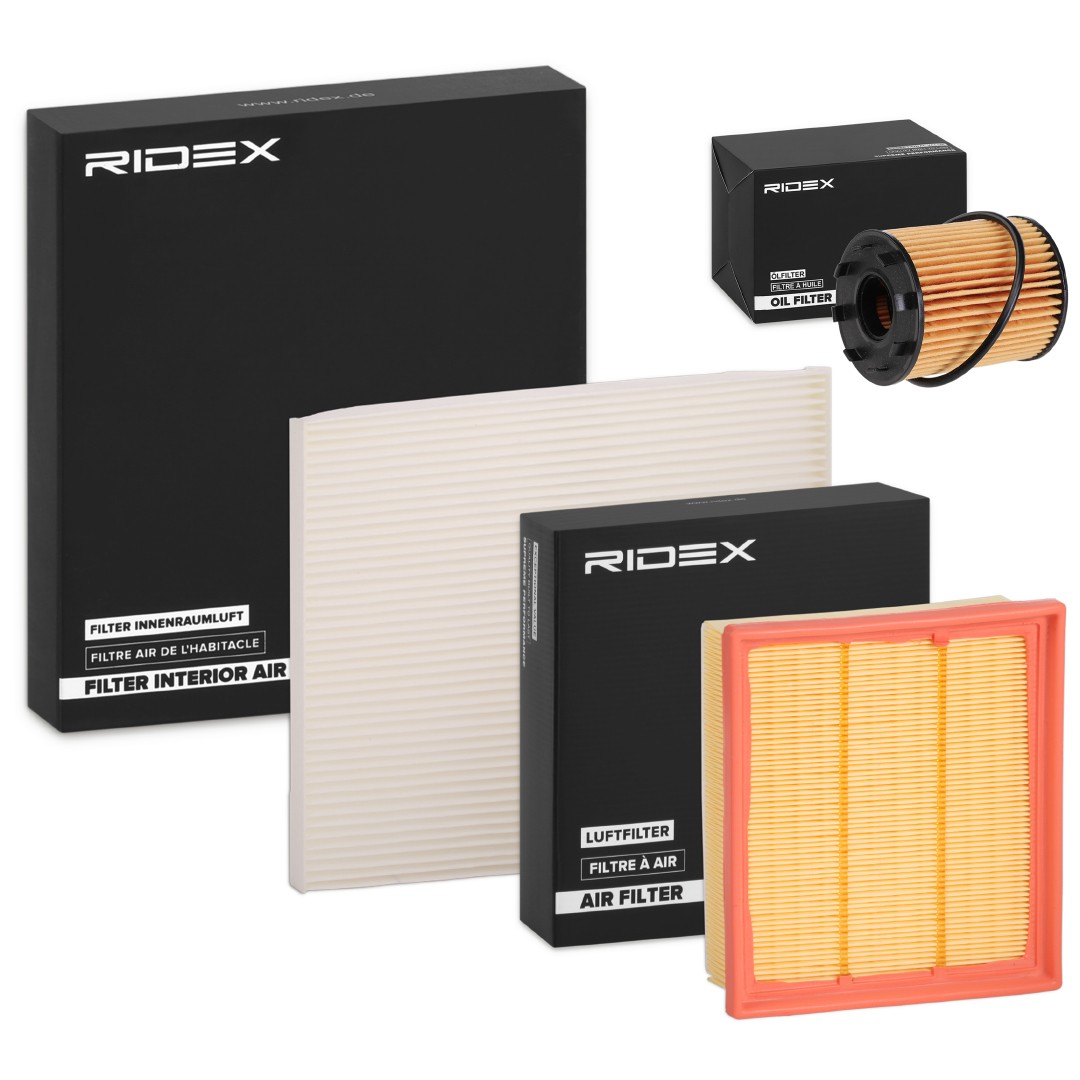 RIDEX Filter kit Article number: 4055F0139 cheaply