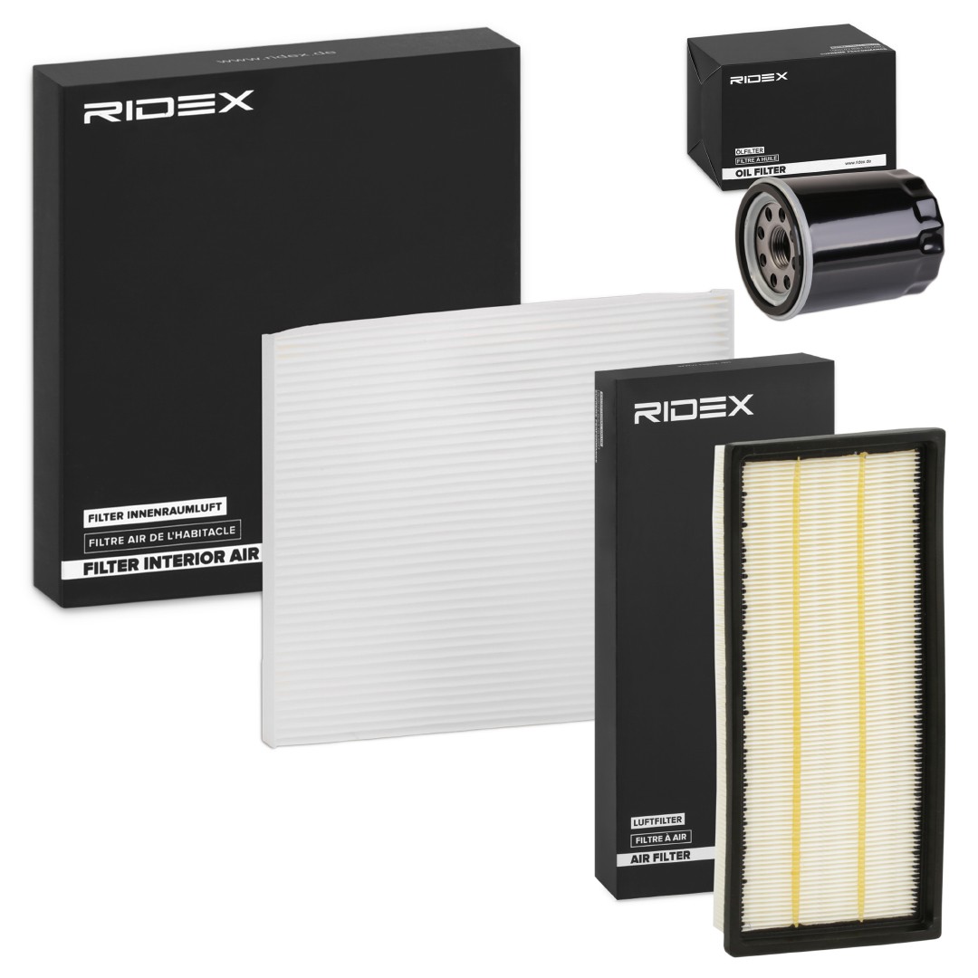 RIDEX Filter kit Article number: 4055F0147 cheaply