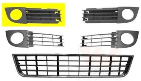 VAN WEZEL Bumper grill Article number: 0317592 cheaply