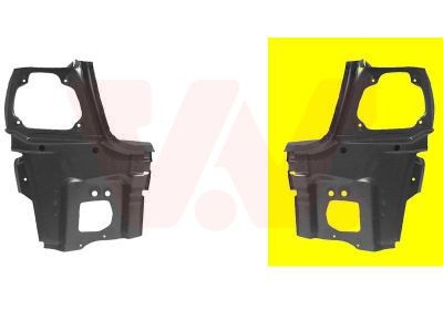 VAN WEZEL 0323632 Forlygteholder A4 2.8 174 HK Benzin 2001