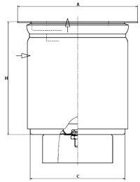 MANN-FILTER Filter, compressed air system Article number: 49 302 52 311 cheaply