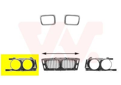 VAN WEZEL Radiator Grille Article number: 0635412 cheaply