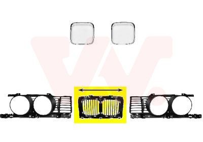 VAN WEZEL Radiator Grille Article number: 0635510 cheaply