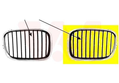 VAN WEZEL Radiator Grille Article number: 0637511 cheaply