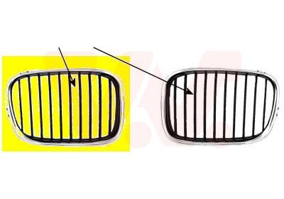 VAN WEZEL Radiator Grille Article number: 0637512 cheaply