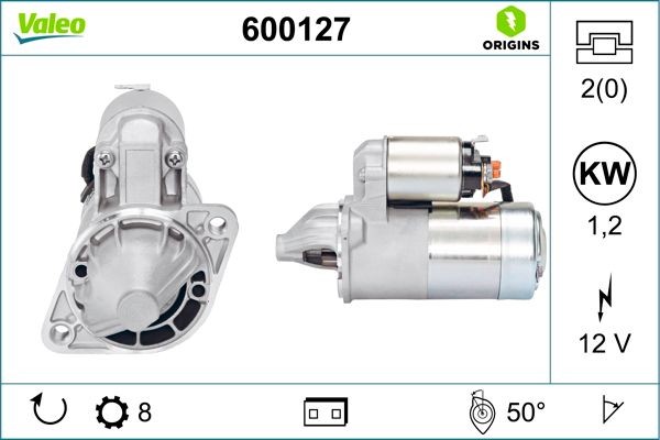VALEO Starter motor Article number: 600127 cheaply