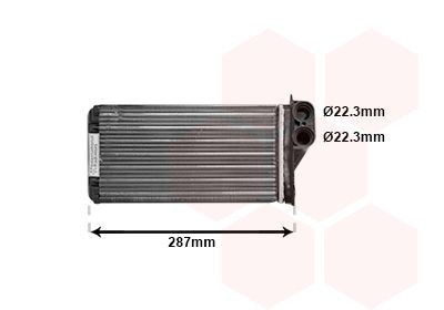 VAN WEZEL Heater matrix *** IR PLUS *** Article number: 09006232 cheaply