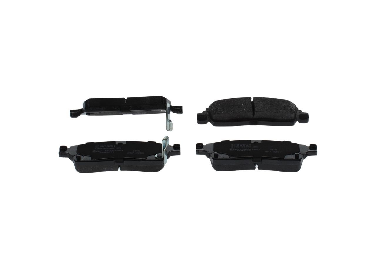 BOSCH Brake pad set Article number: 0 986 494 858 cheaply