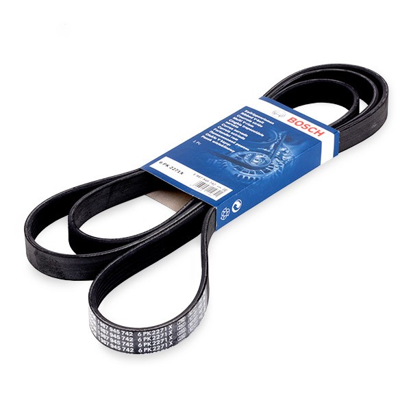 BOSCH Serpentine belt Article number: 1 987 945 742 cheaply