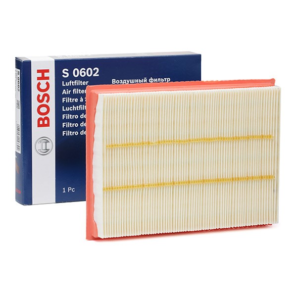 BOSCH Air filter Article number: F 026 400 602 cheaply