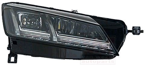 VAN WEZEL Forlygte Varenummer: 0387964M billige