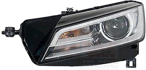 VAN WEZEL Headlight Article number: 0387981M cheaply