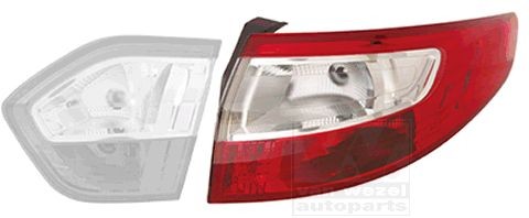 VAN WEZEL Rear light Article number: 4305932 cheaply