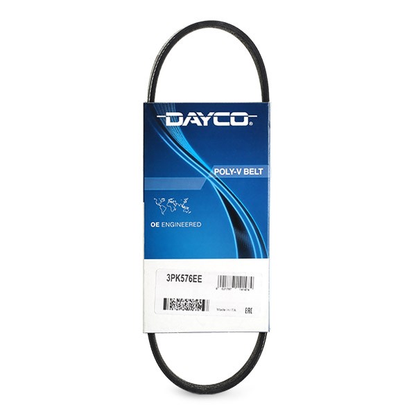 DAYCO Serpentine belt Article number: 3PK576EE cheaply