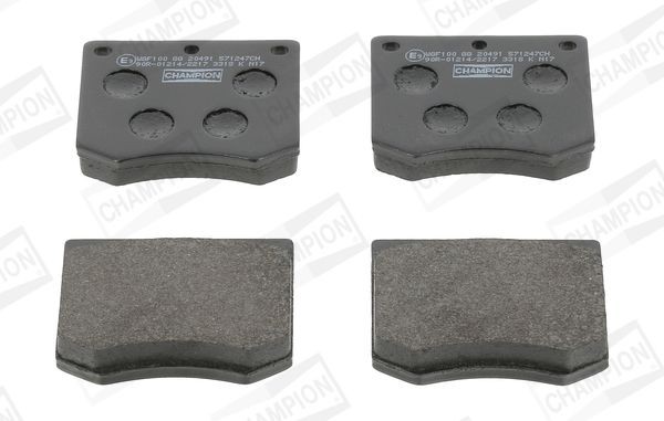 CHAMPION Brake pad set Article number: 571247CH cheaply
