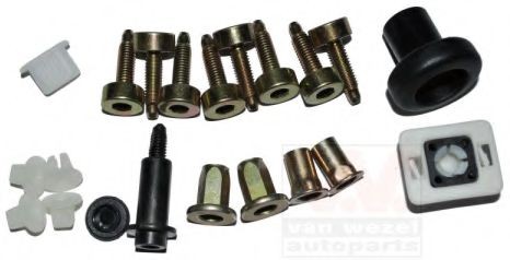 VAN WEZEL Mounting Kit, mud guard Article number: 1605796 cheaply