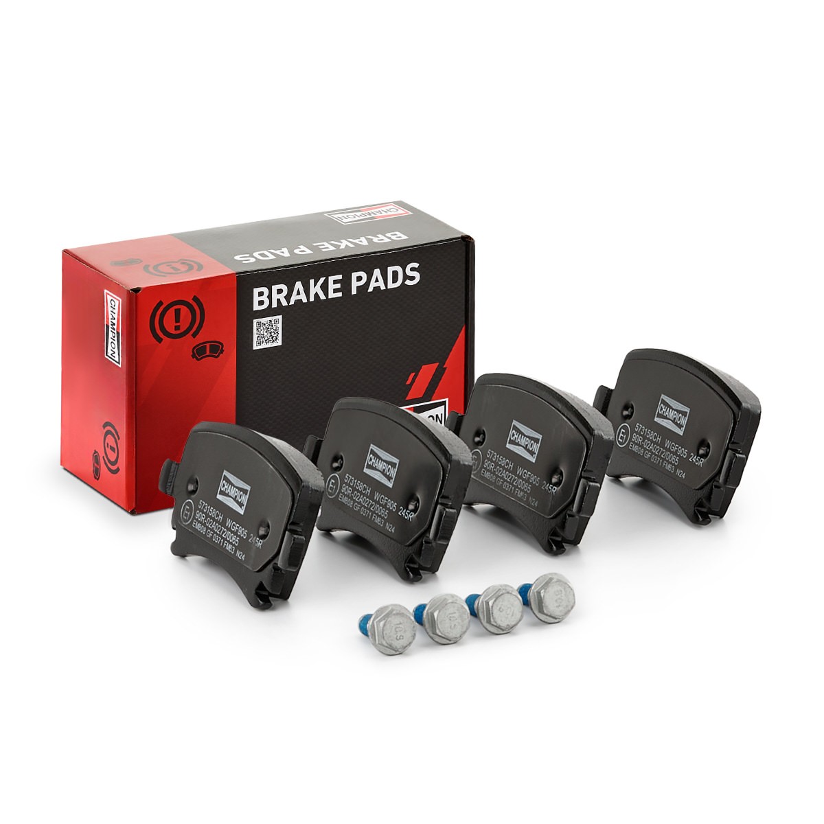 CHAMPION Brake pad set Article number: 573158CH cheaply