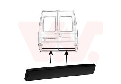 VAN WEZEL Door molding Article number: 1650432 cheaply