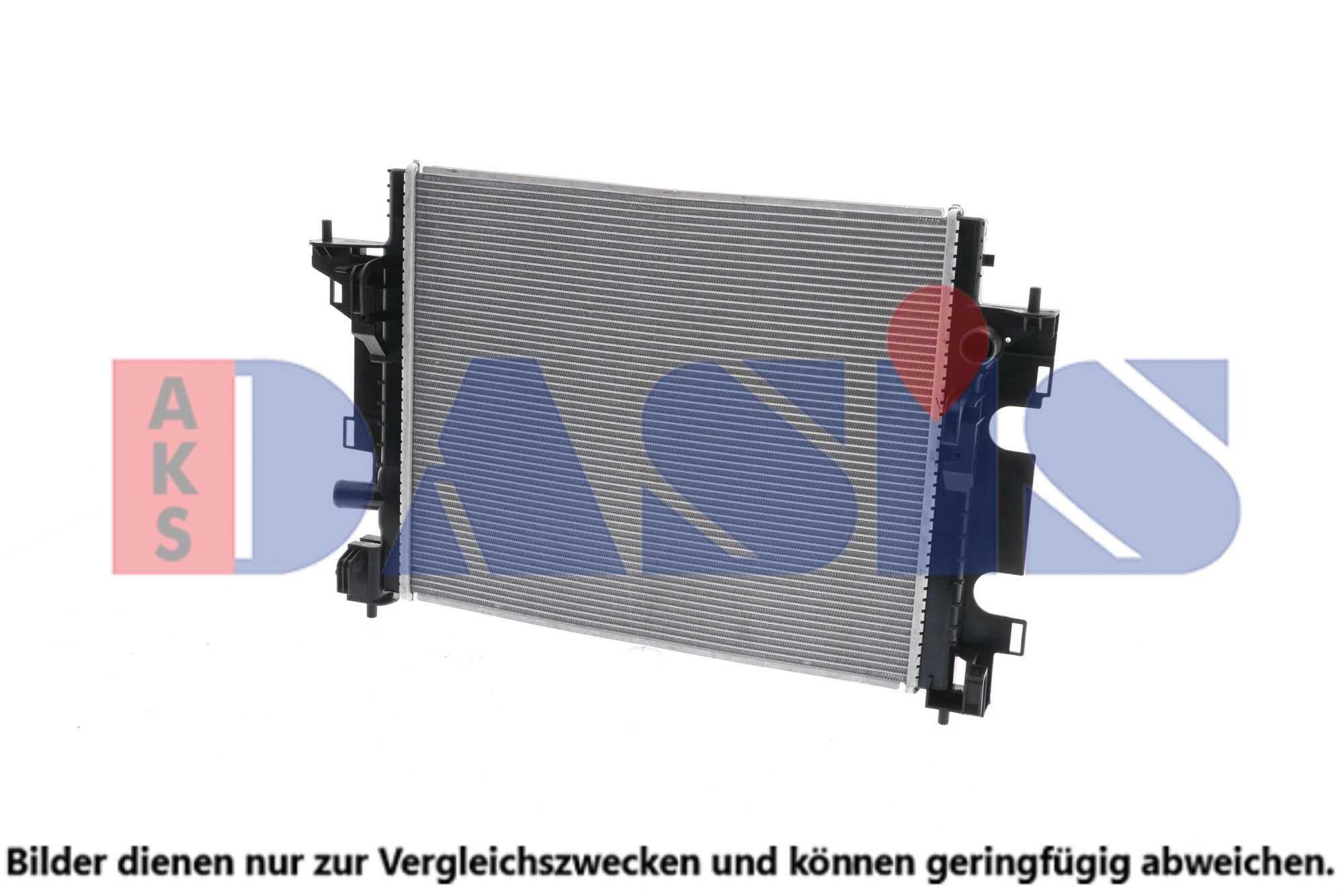 AKS DASIS Engine radiator Article number: 120126N cheaply