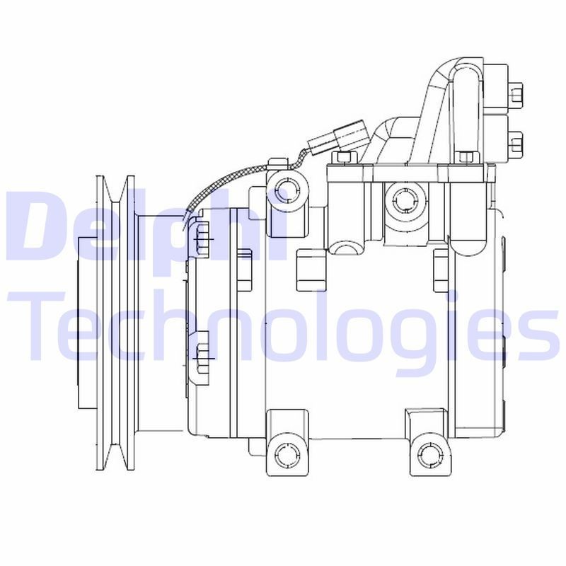DELPHI Kliimakompressor Artikli number: CS20524 soodsalt