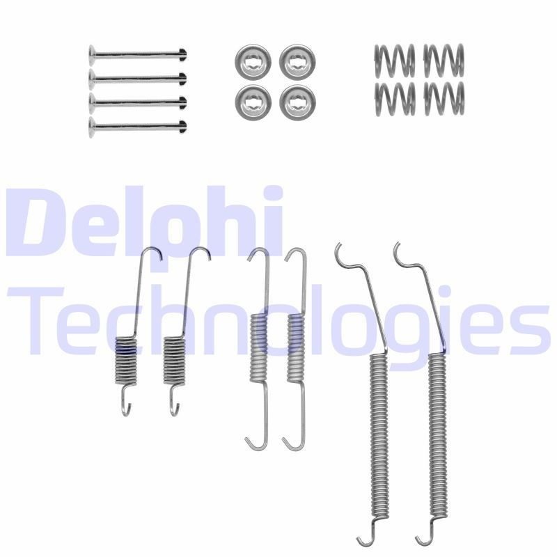DELPHI LY1419 Lisakomplekt, Piduriklotsid ESPACE 2.0 dCi (JK03, JK04, JK1C, JK1G, JK1J, JK1K) 173 HP Diisel