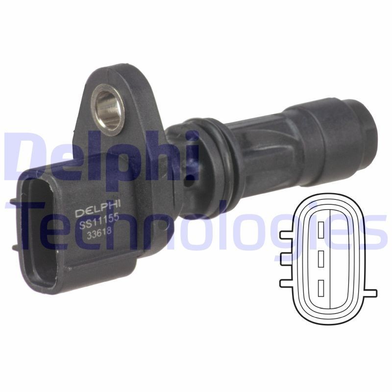 DELPHI Crankshaft sensor Article number: SS11155 cheaply