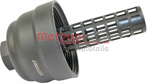 METZGER 2370007 Cubierta, caja filtro de aceite A6 2.8 FSI 210 CV Gasolina 2011