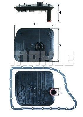 MAGNETI MARELLI Automatic transmission filter Article number: 154072437257 cheaply