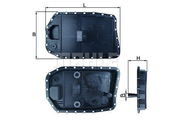 MAGNETI MARELLI Automatic transmission filter Article number: 154072438180 cheaply