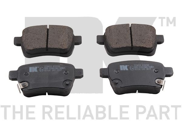 NK Brake pad set Article number: 223653 cheaply