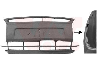 VAN WEZEL Bumper Article number: 1865576 cheaply