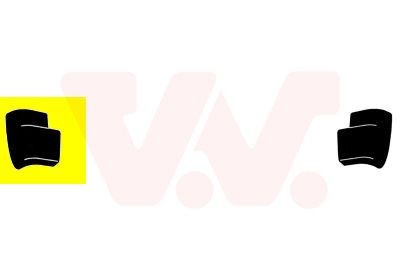 VAN WEZEL Rear bumper Article number: 1895533 cheaply
