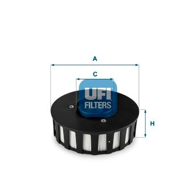 UFI Filter, karterituulutus Artikli number: 27.686.00 soodsalt