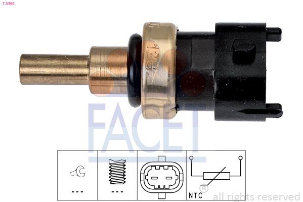 FACET Sensor, coolant temperature Article number: 7.3395 cheaply
