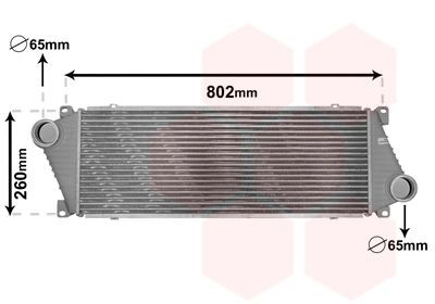 VAN WEZEL Intercooler Article number: 30004217 cheaply