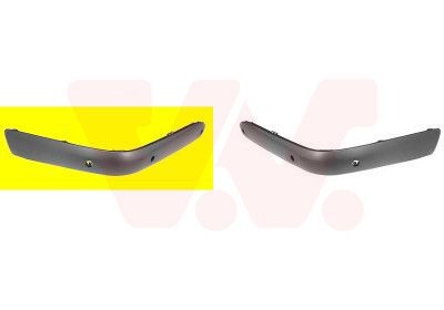 VAN WEZEL Bumper moulding Article number: 3029588 cheaply