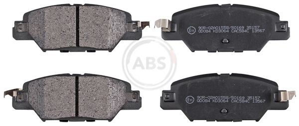 A.B.S. Brake pad set Article number: 35157 cheaply