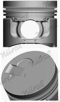 NÜRAL Piston Article number: 87-444207-00 cheaply