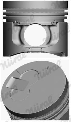 NÜRAL Piston Article number: 87-444207-10 cheaply