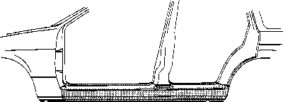 VAN WEZEL Rocker panel Article number: 3710104 cheaply